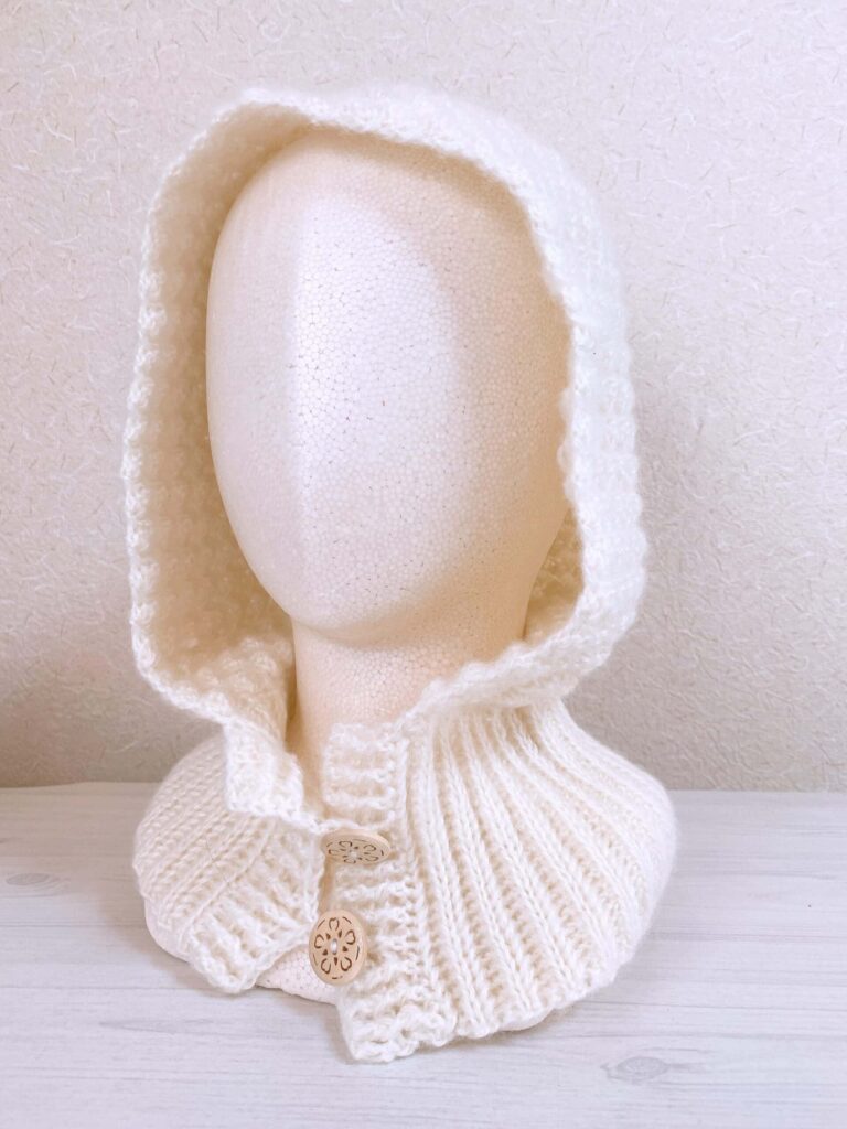 かぎ針編みの可愛いバラクラバ