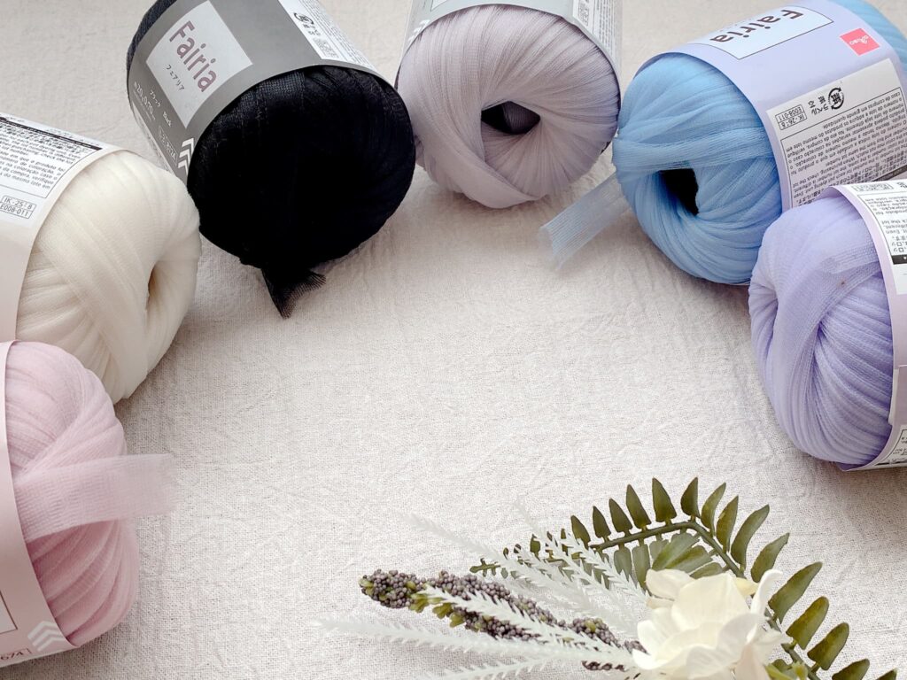 ダイソー毛糸 フェアリア 2026 全6色