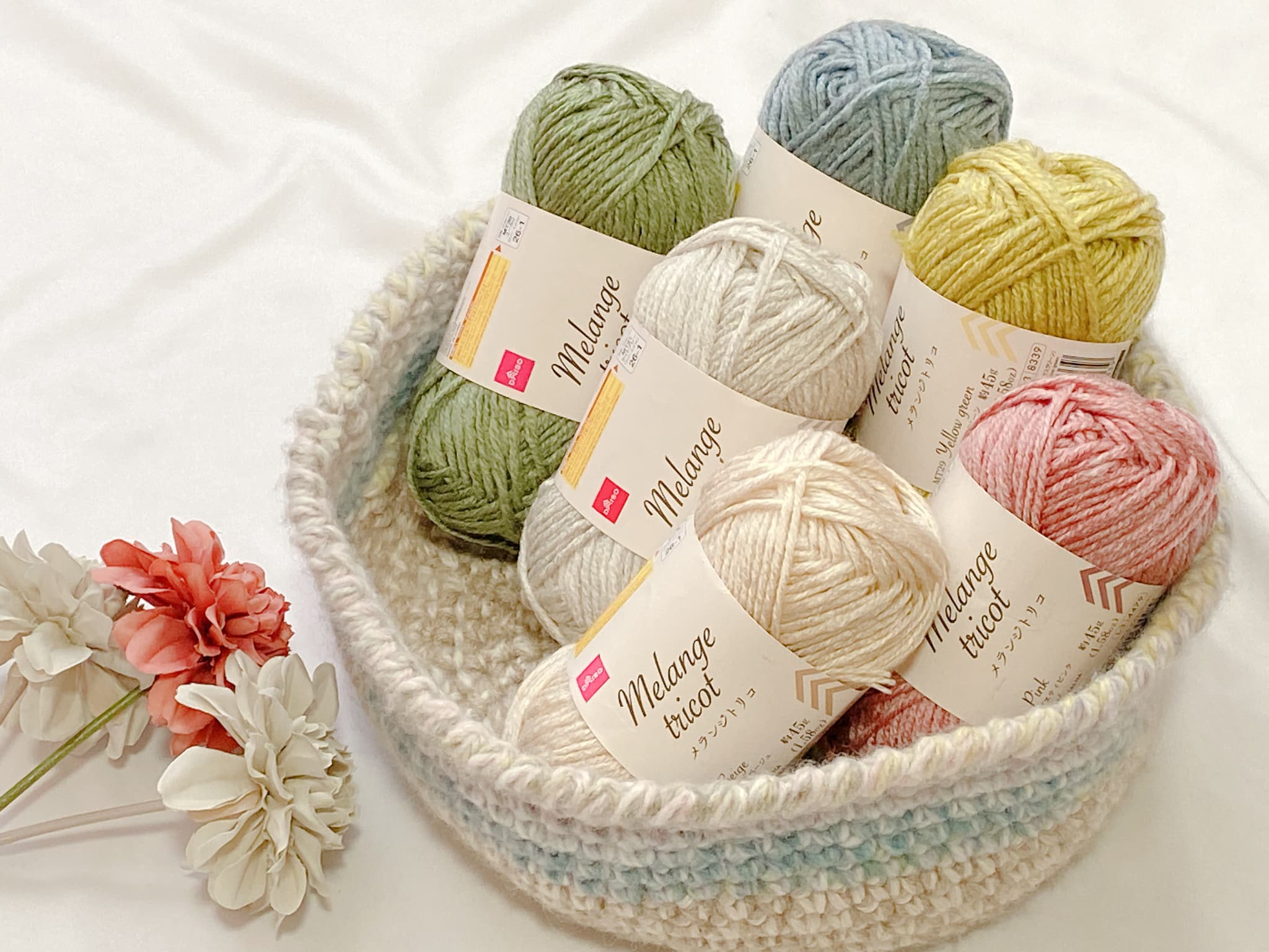 メランジトリコ ダイソー春夏毛糸 2026 新色