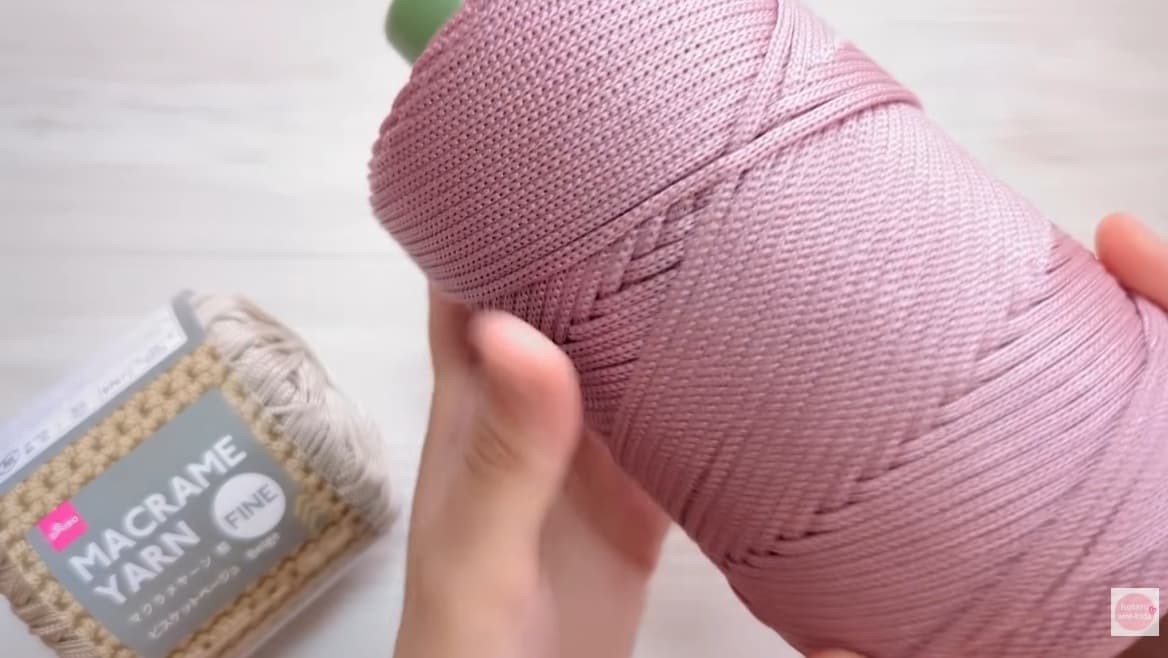 マクラメヤーンの代用糸