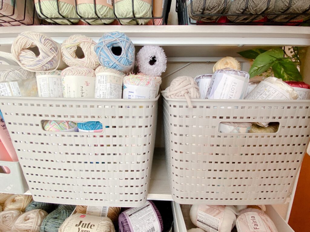 セリア毛糸 収納