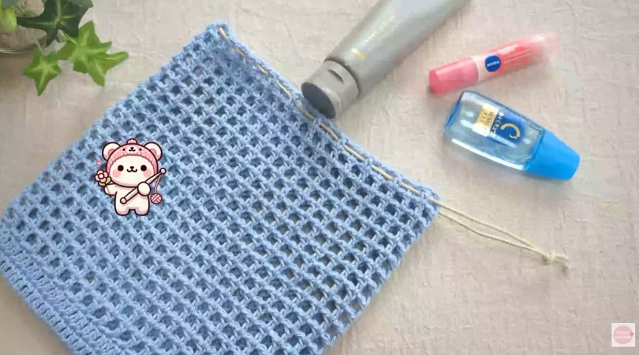 かぎ針編み 初心者 巾着